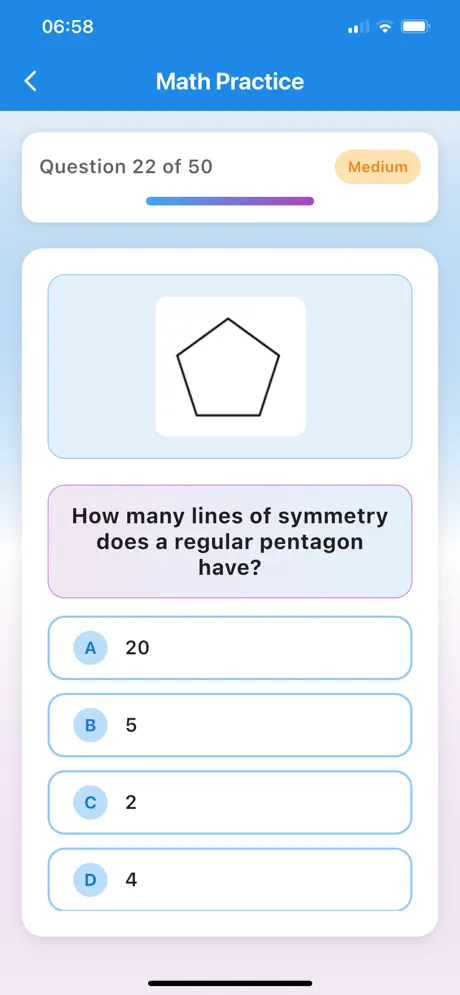 Pentagon Geometry Question